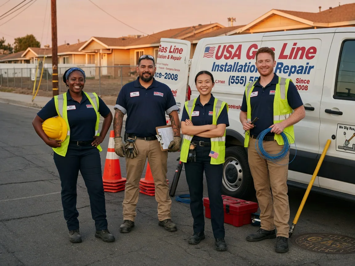 Gas Line Installation company in Vandalia, IL